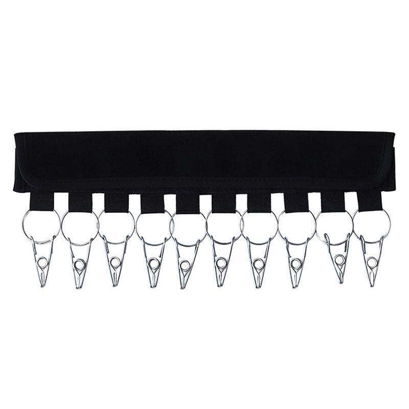 

10 зажимов держатель для крышек органайзер для шляп вешалка для шляп органайзер держатель для крышек крючок для шляп чёрный