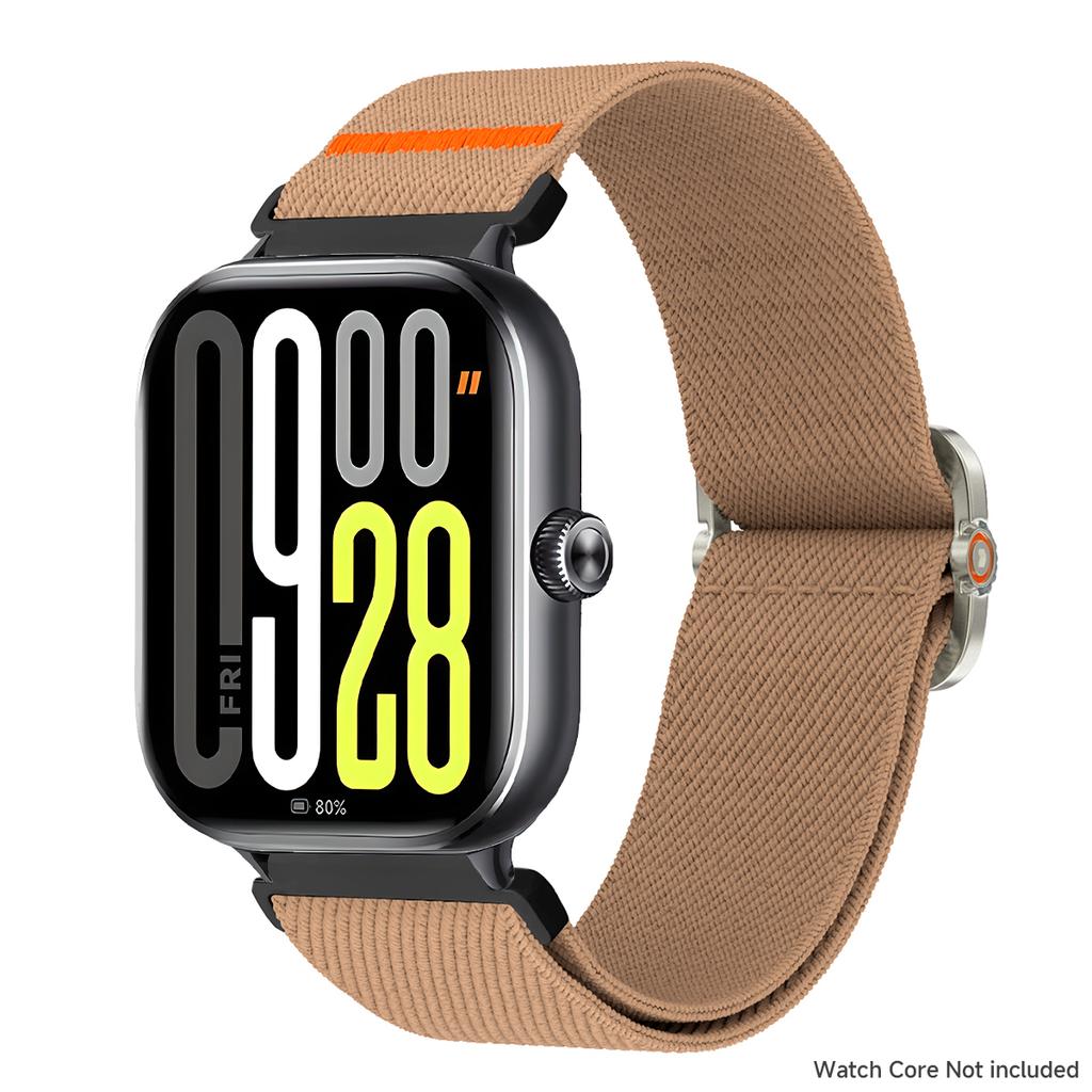 Elastic Nylon Band For Xiaomi Watch Miband 9/8 Pro Braided Sport Strap For Redmi Watch 6 5 4 Smartwatch Bracelet Accessories