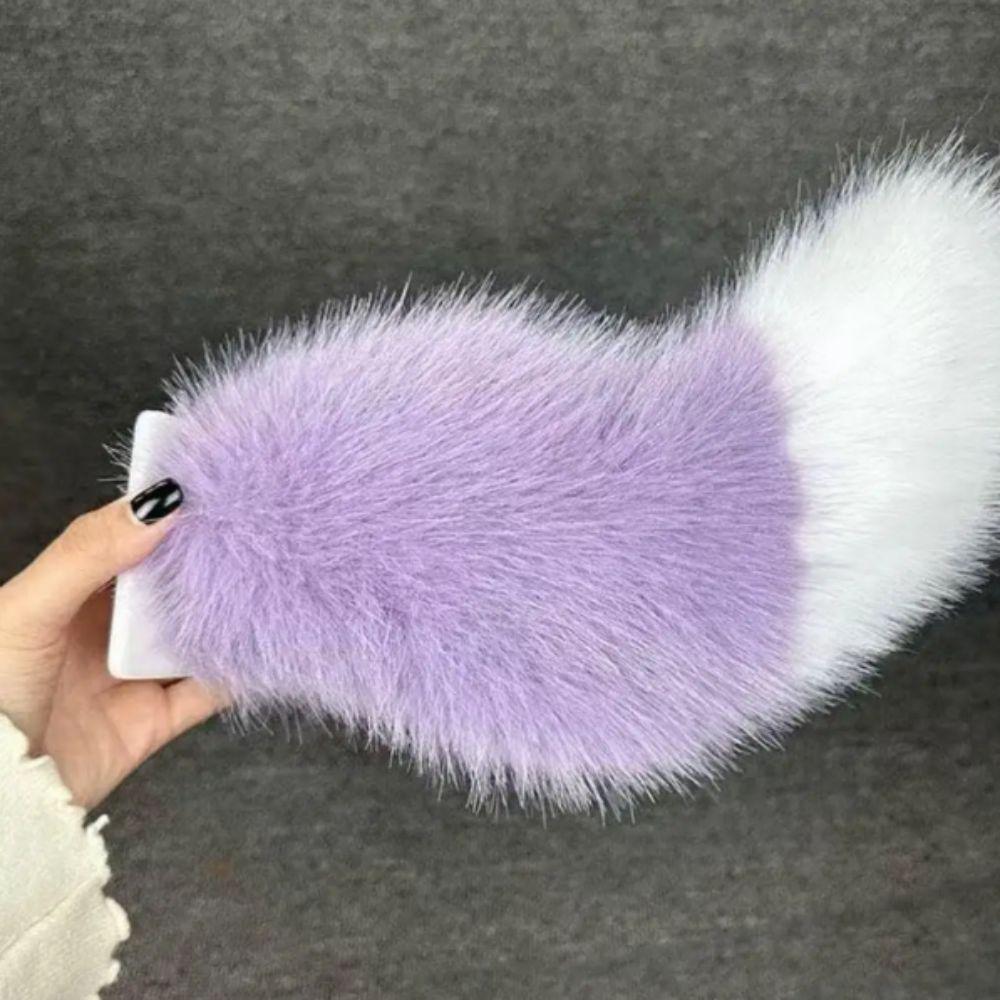 Telecomando Adesivo Coda Che Scodinzola Peluche Soffice Peluche Coda Che Scodinzola Decorazione Esterna Auto