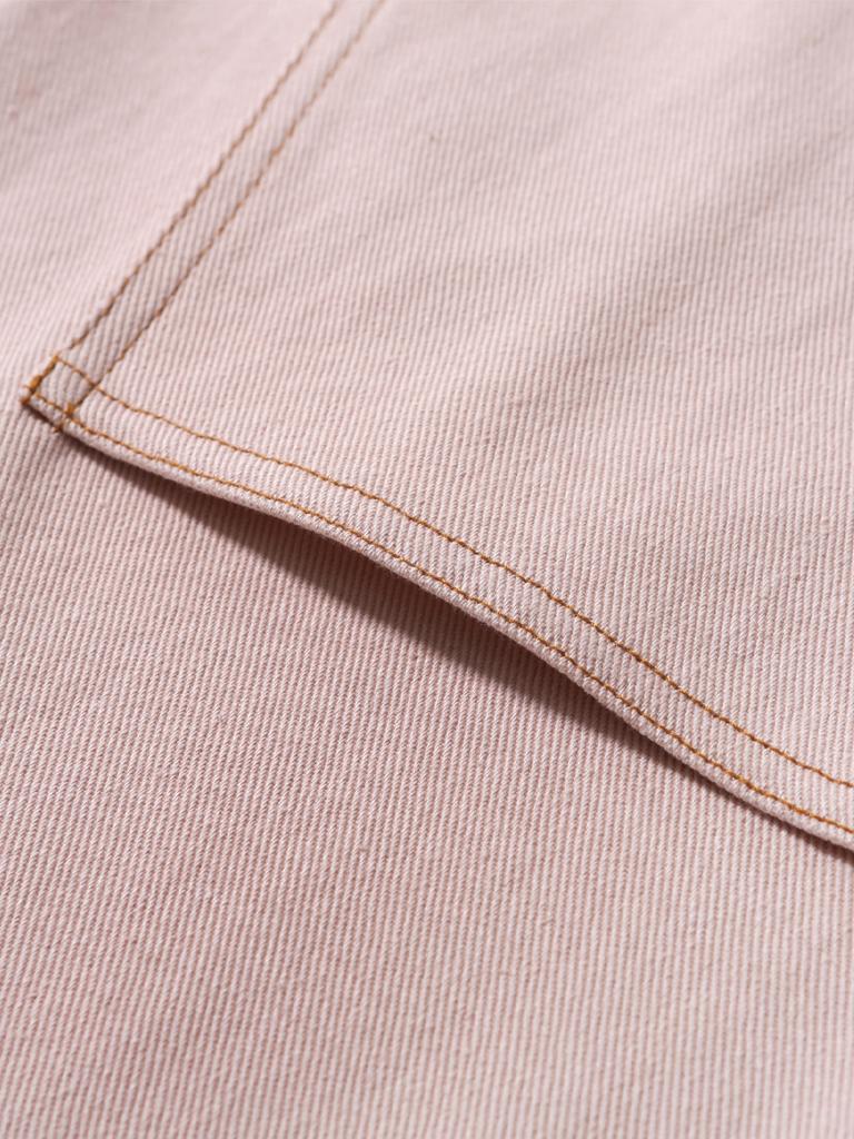 HUTOAN Depot Denim Pants Sage Mauve