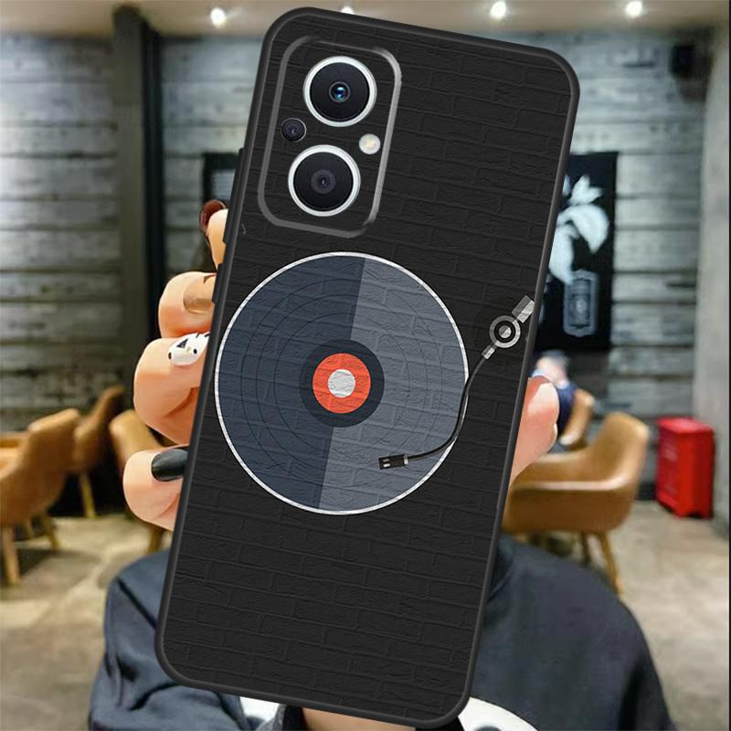 Minimalist Music Lover Case For OPPO Reno 13 F 12 F 11F 8T 7 8 10 11 Pro OPPO Find X8 Pro X6 X3 X5 Lite Cover Coque