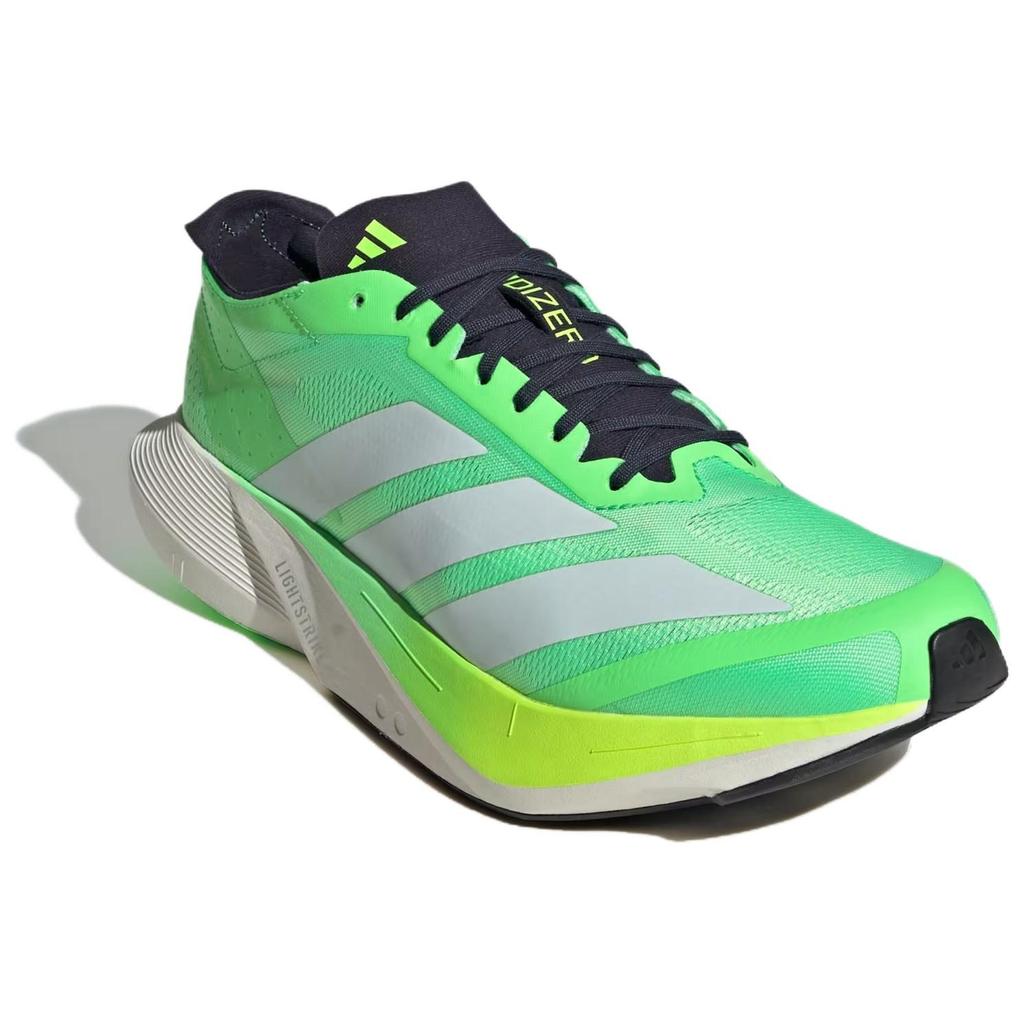 Adidas ADIZERO DRIVE RC Low top Long Distance Running Sprint Running Shoes Men's Neon Green JR9378