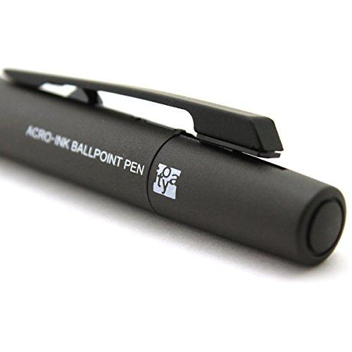 Itoya 110 Acro Tintenkugelschreiber (Schwarz)