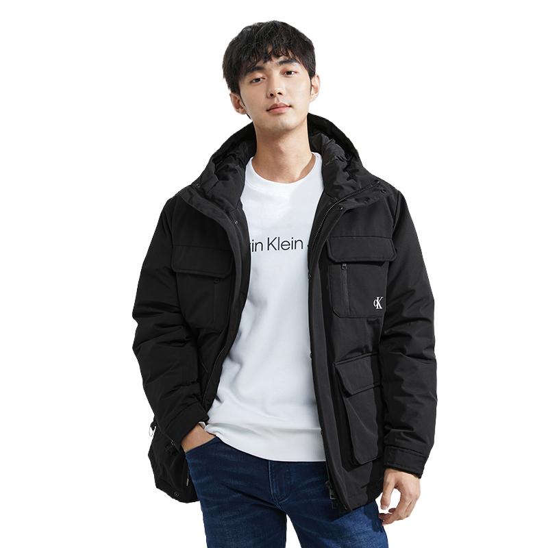Calvin Klein Down Jackets Men's Hooded Moderate Parka Down Jacket J325485