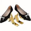 4pcs Stainless Steel Shoe Racks Display Stand Golden Mirror Finish Light Luxury Shopping Mall Counter Shoe Support Display Rack