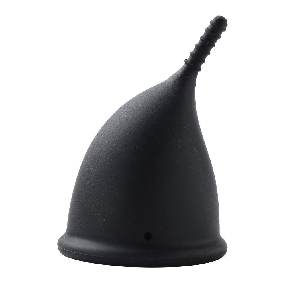 Stomach-Shaped Silicone Menstrual Cup: A Comfortable, Reusable Alternative to Sanitary Napkins and Pads.