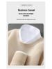 Men's High-Quality 100% Wool Round Neck Sweater, Vertical Ribbed Knit, Soft and Luxurious Thick Base Layer