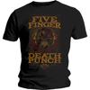 Five Finger Death Punch Wanted T-Shirt Black New Unisex T-Shirt