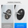4Pcs Silicone Car Door Lock Cover Shock Absorber Accessories For VW GTI Polo Golf Passat Tiguan Arteon Touareg CC Taigo Caddy Je zq0
