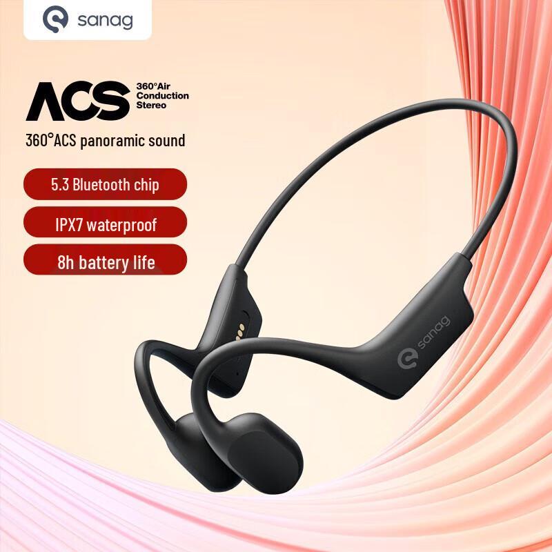 

SANAG A30SPro Open-Ear Bone & Air Conduction Sports Headset