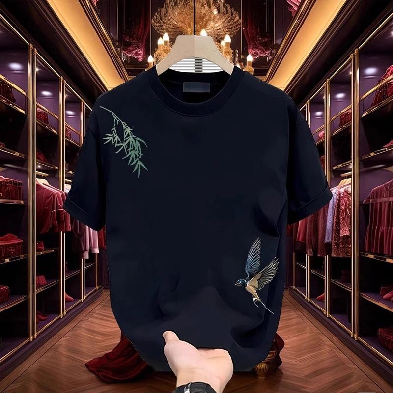 Couples Cotton T-Shirt Short Sleeve Black White Tops Breathable Comfortable Soft Casual Sport Tees