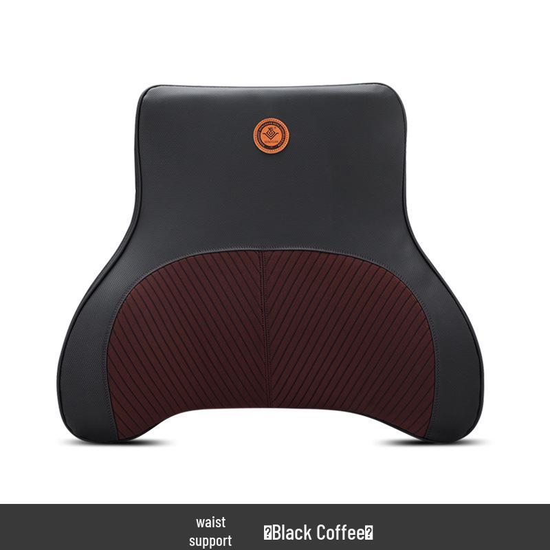 Memory Foam Car Headrest & Lumbar Support Pillow