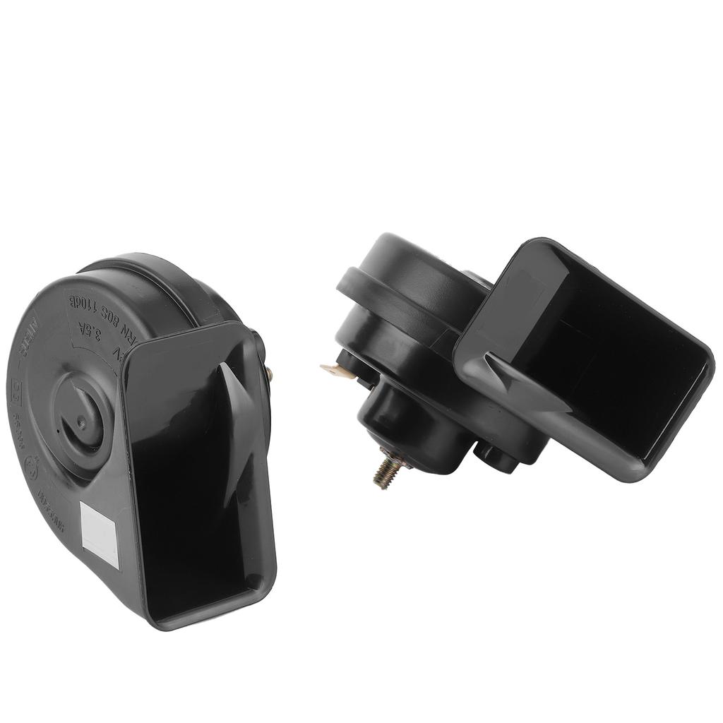 Pair 410 510Hz Snails Horn Siren HighLow Pitch 110125db Loud Sound Waterproof for 12V Car ATV UTV