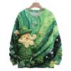 St. Patrick's Day Sweatshirts For Children Boys And Girls Knit Sweater Cute Shirt Fall Crewneck Pullover Tops
