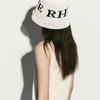RE RHEE LOGO BUCKET HAT IVORY