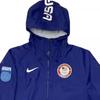 Nike Logo Abzeichen Reißverschluss Langarmjacke Herrenjacken Blau DH4805-492