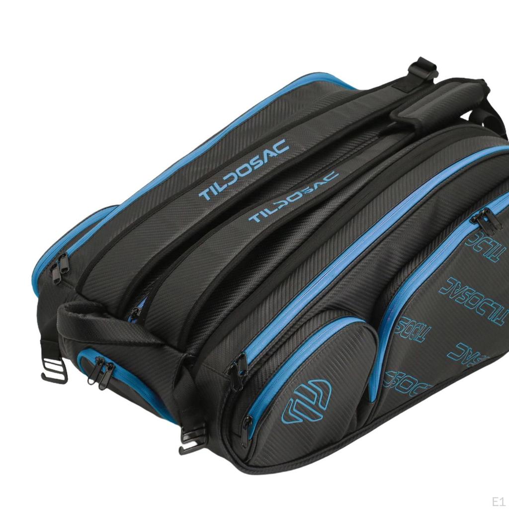 Sac à dos pour Tennis et Pickleball avec Rangement pour Chaussures, Adapté aux Voyages Sportifs