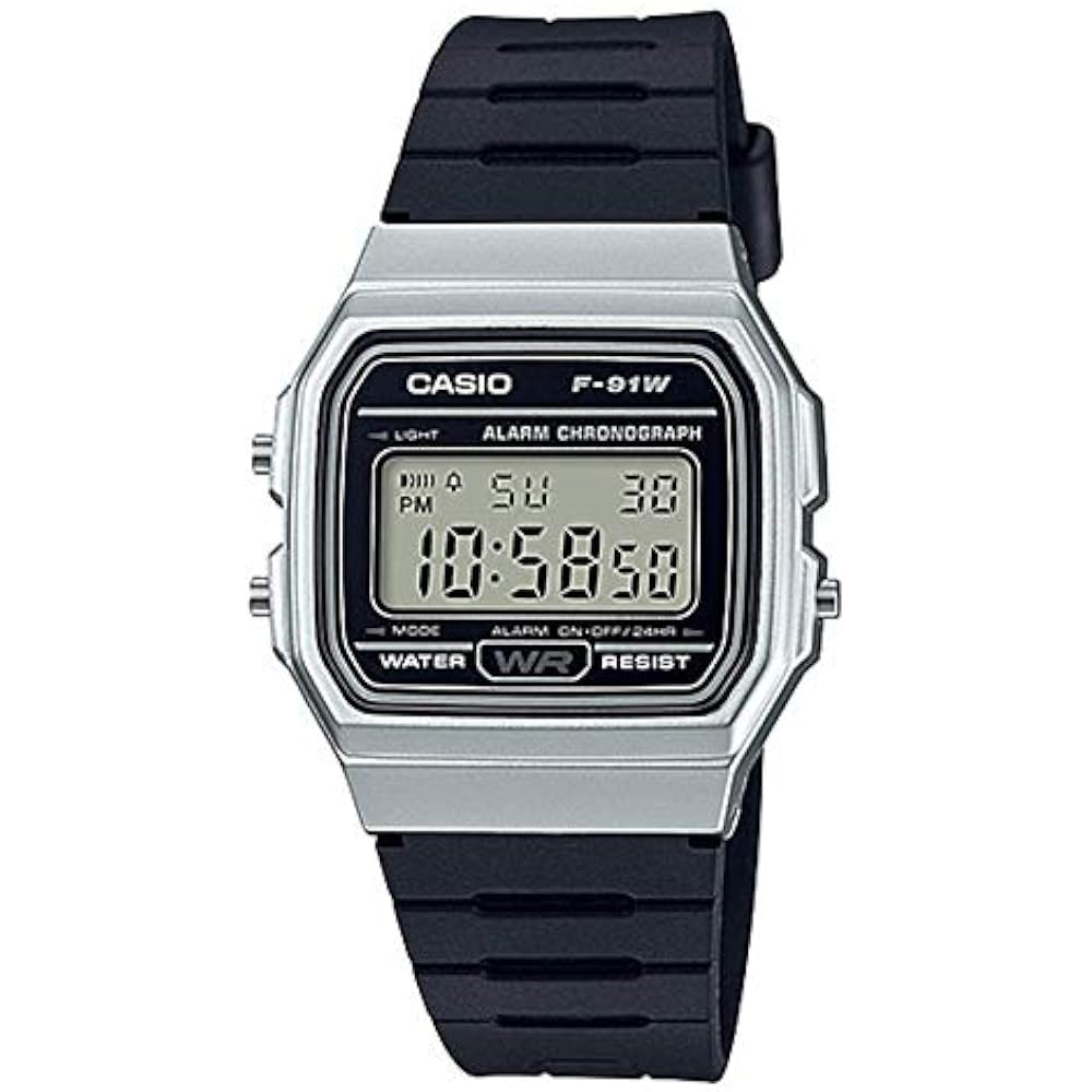 [Casio] Часы CASIO, Кварцевые, F-91WM-7A, Унисекс, Дешевые Casio, Серебристые [Параллельный импорт]