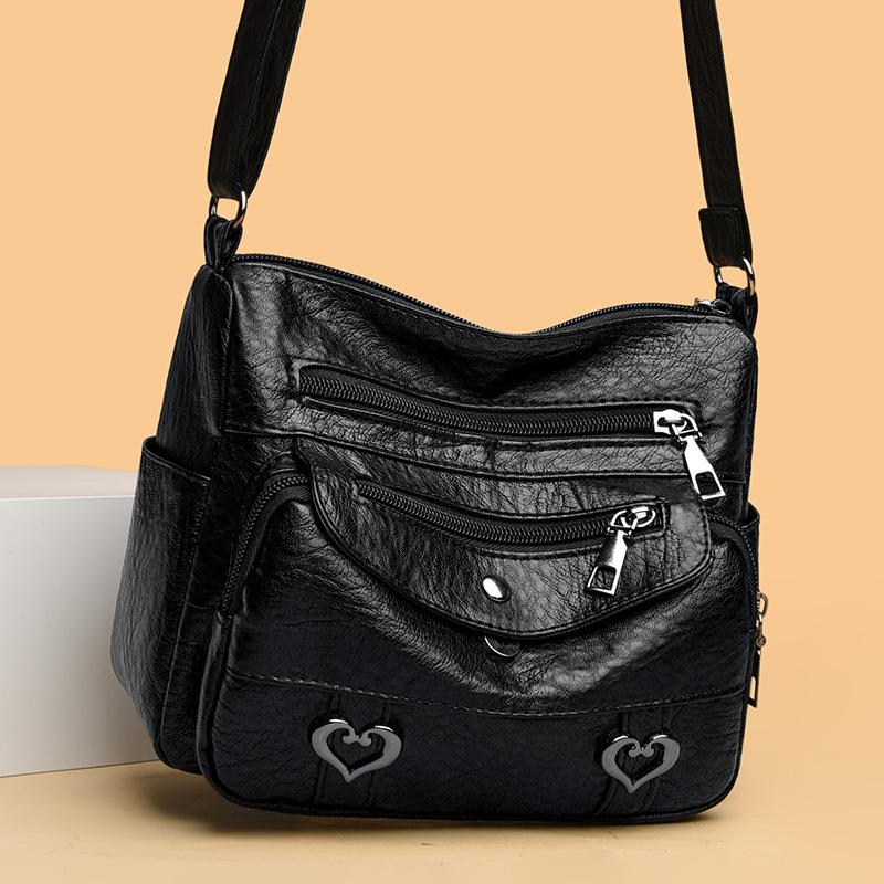 

Only beautiful women bag messenger bag beautiful leisure new summer personality shoulder bag large capacity tote bag чёрный