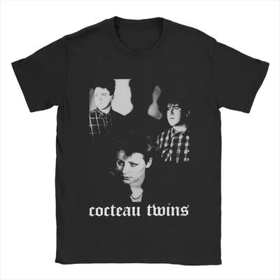 Men's T-Shirts Cocteau Twins Goth Vintage Pure Cotton Tee Shirt Short Sleeve T Shirt Crew Neck Clothing Plus Size