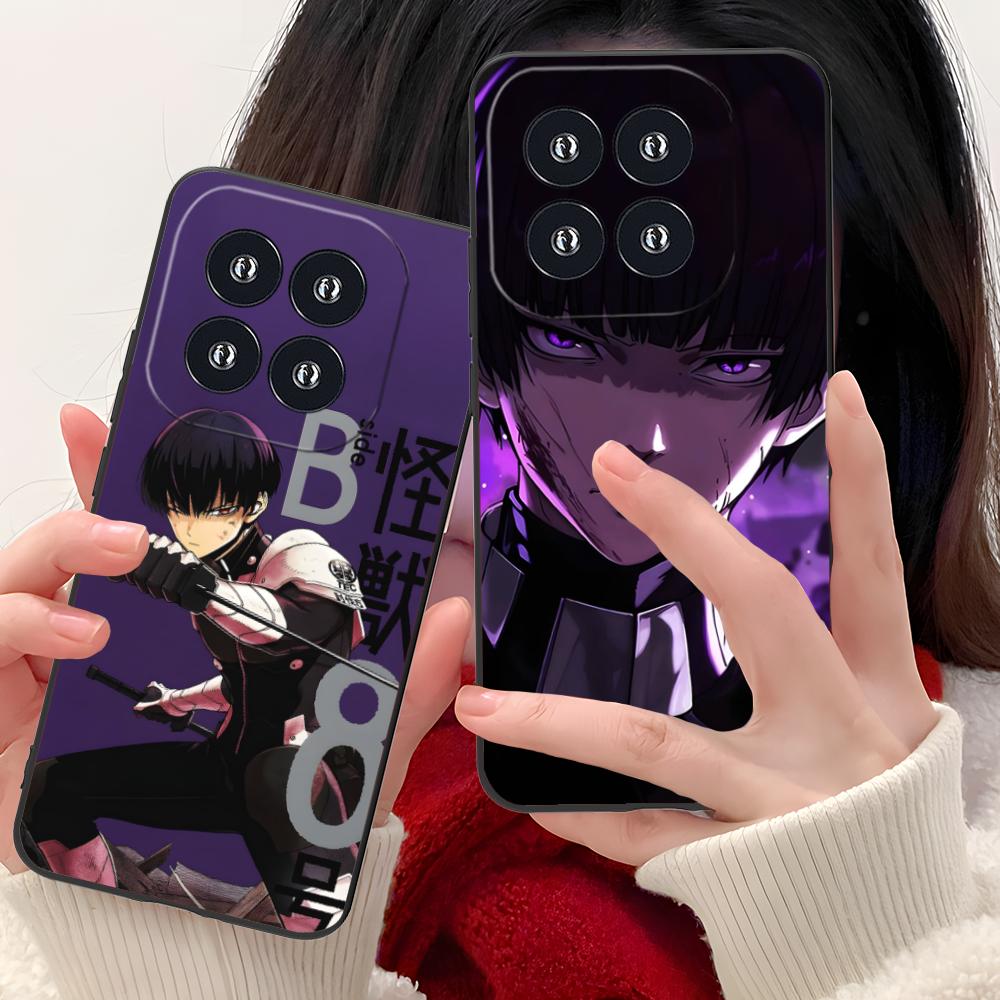Kaiju No.8 Hoshina Soshiro Phone Case for Xiaomi 15 14 13 12 Mi 11 T Ultra Lite Pro S X 5G Colorful Printing Cover Pretty Luxury