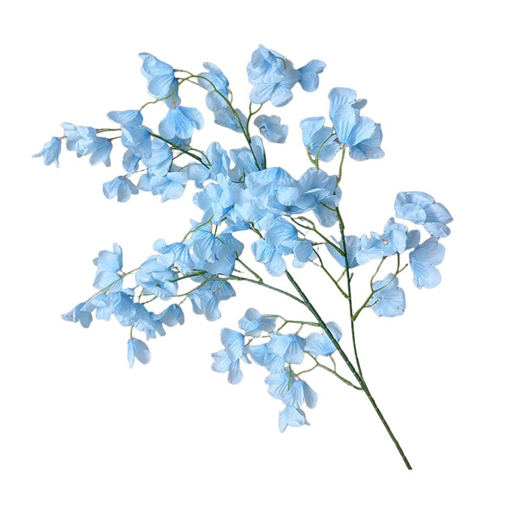 

Small Bell Simulation Flower Landscape Road Guide Hanging Flower Arrangement Flower Material Ceiling Flower Material синий