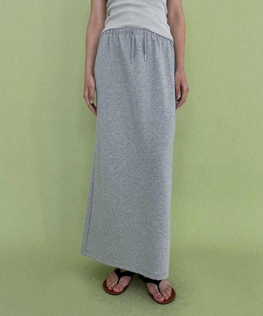 Studio Salt Tabi Jersey Maxi Skirt_Gray