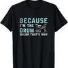 Jesus Christ Drummer - Funny Drum Set Drummer Drums Lover T-Shirt