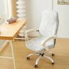 Soft High Back Dining Chair Cover Stretch Jacquard Slipcover Stretch Chair Cover Elastic Spandex Kitchen Chair Cover Dining Room