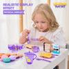 Tea Time Playset Kids Pretend Cooking Toy Afternoon Tea Toy Set  Interactive Kitchen Toy
