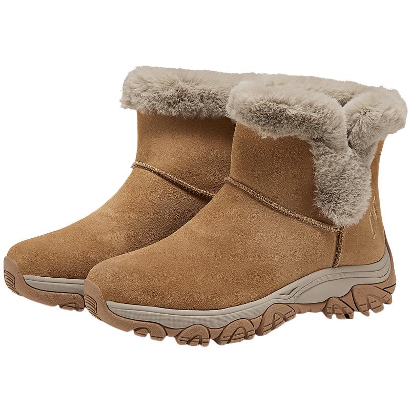 Skechers Women s Fleece-Lined Warm Ankle Boots 169103 36