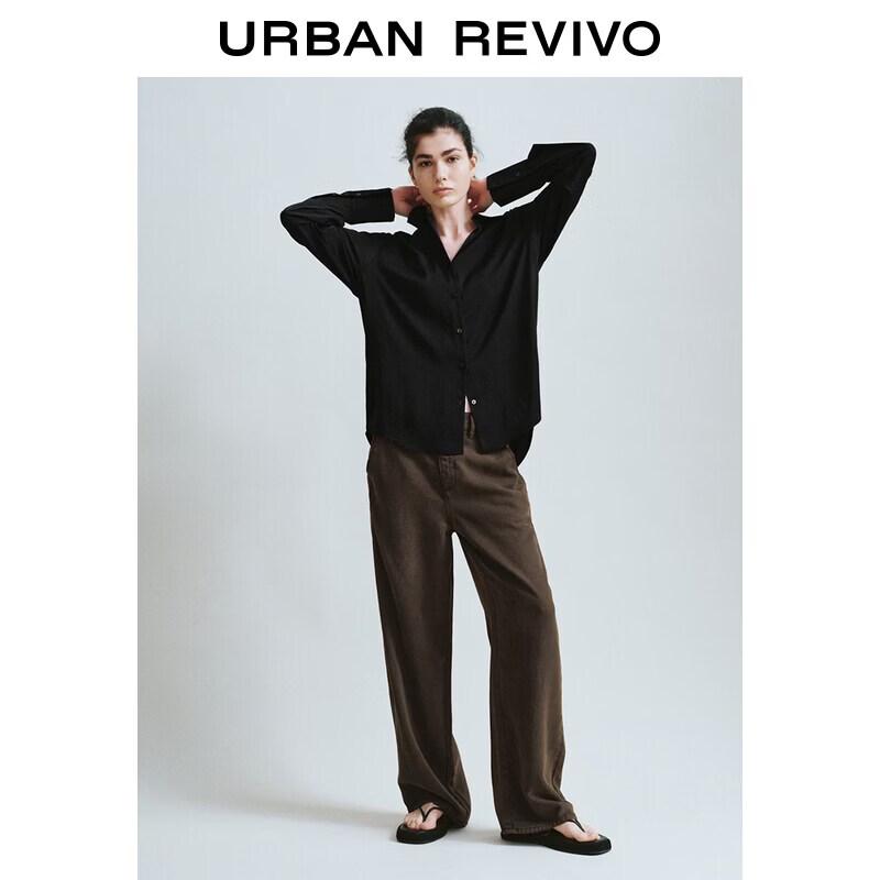 UR Women's Long Sleeve Open Front Shirt
