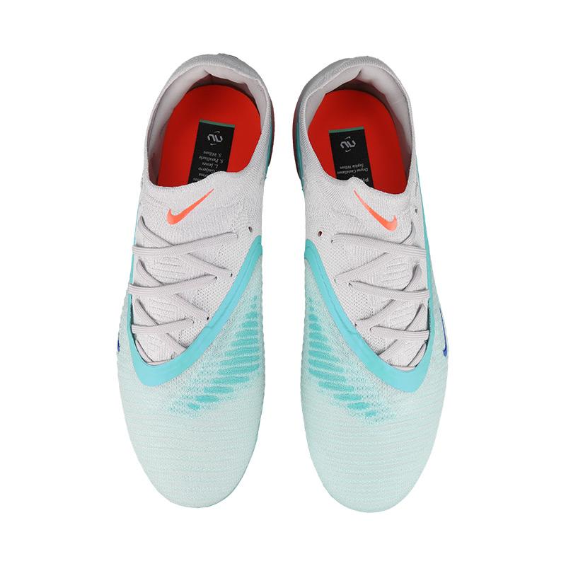 Nike United Phantom 6 Low Elite Pistachio Frost/Hyper Orange Unisex Cleats Blue IM9604-300