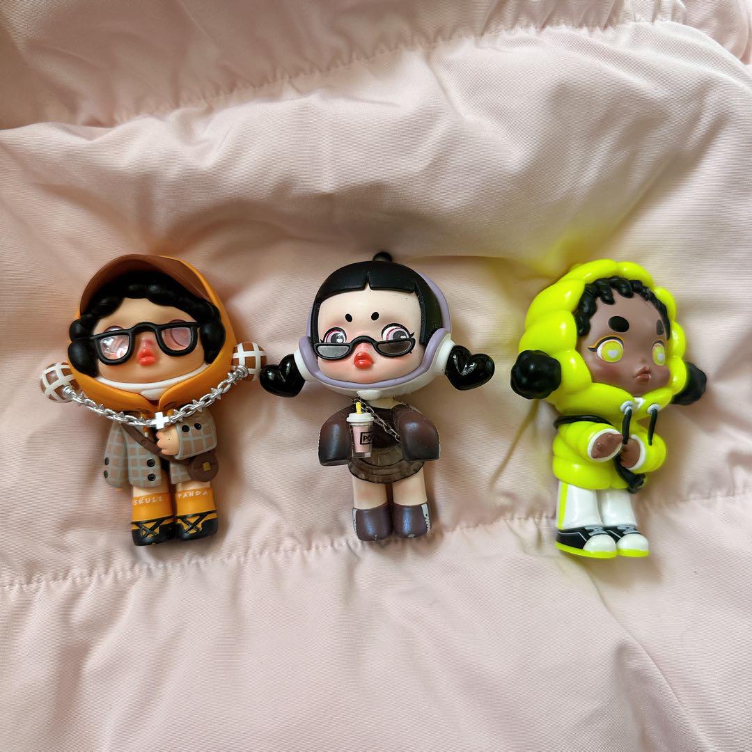 

[USED] POPMART SKULLPANDA 3 figures