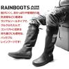 Dress Airborne Rain Boots Fishing Wading Marine Fully for Mountain Streams and Rocky Shores [25cm] Black, Boots, Boots, Boots, Waterproof,