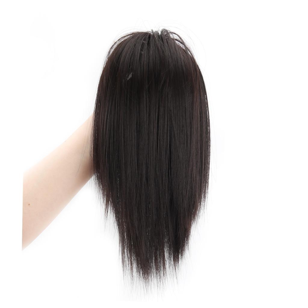 1PC Messy Bun Hair Piece Claw Clip Hair Bun Synthetic Straight Hair Extensions Buns Claw Clip Ponytail Hairpieces Hair Claw Clips For Women
