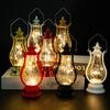 LED Lantern Battery Operated Warm Light Power Saving Waterproof Portable Handle Home Decoration High Brightness Retro Electronic Candle Lamp