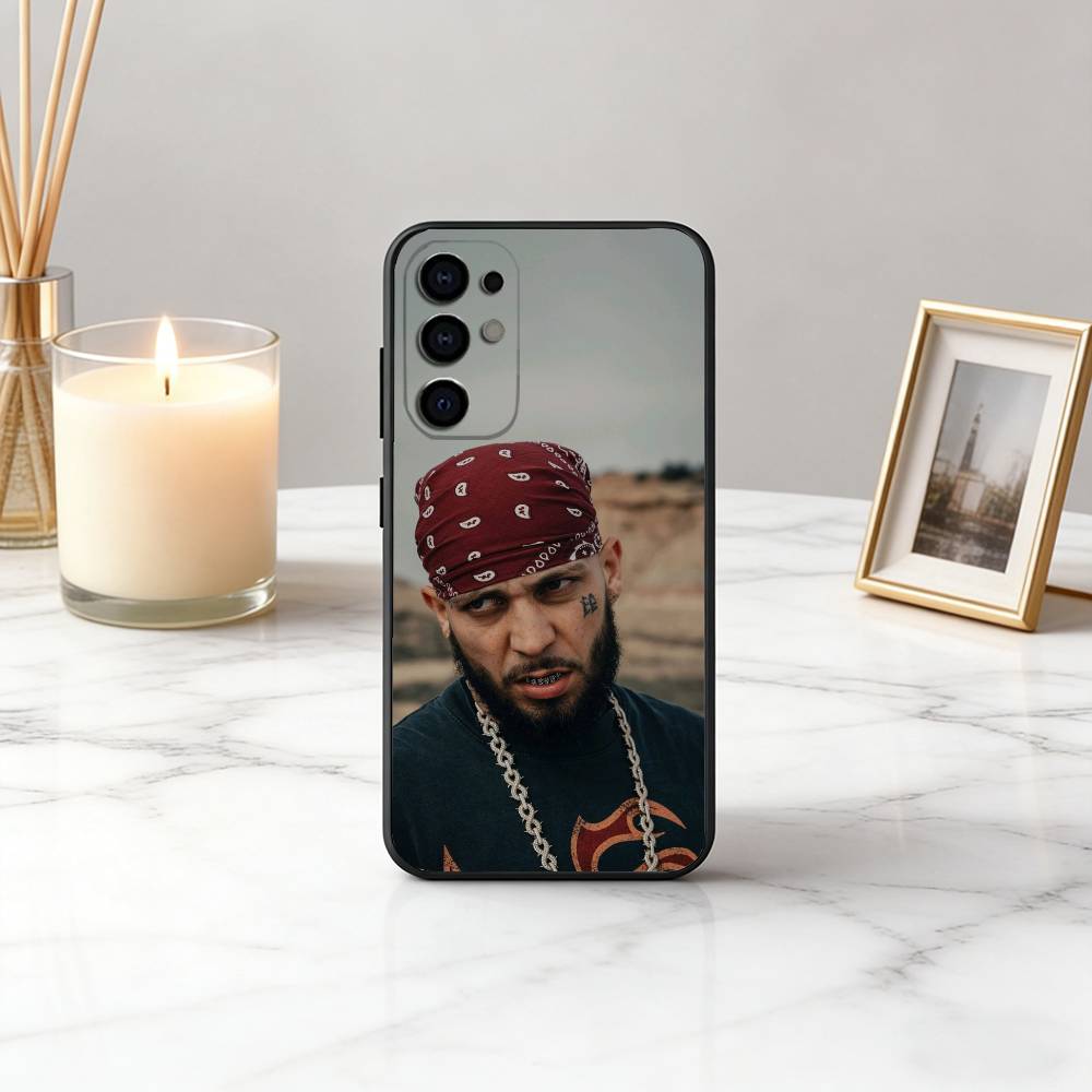 JC R-REYES Jc R-Reyes Singer Phone Case For Samsung S25,S24,S21,S22,S23,S30,Ultra,S20,Plus,Fe,Soft Silicone Black Cover