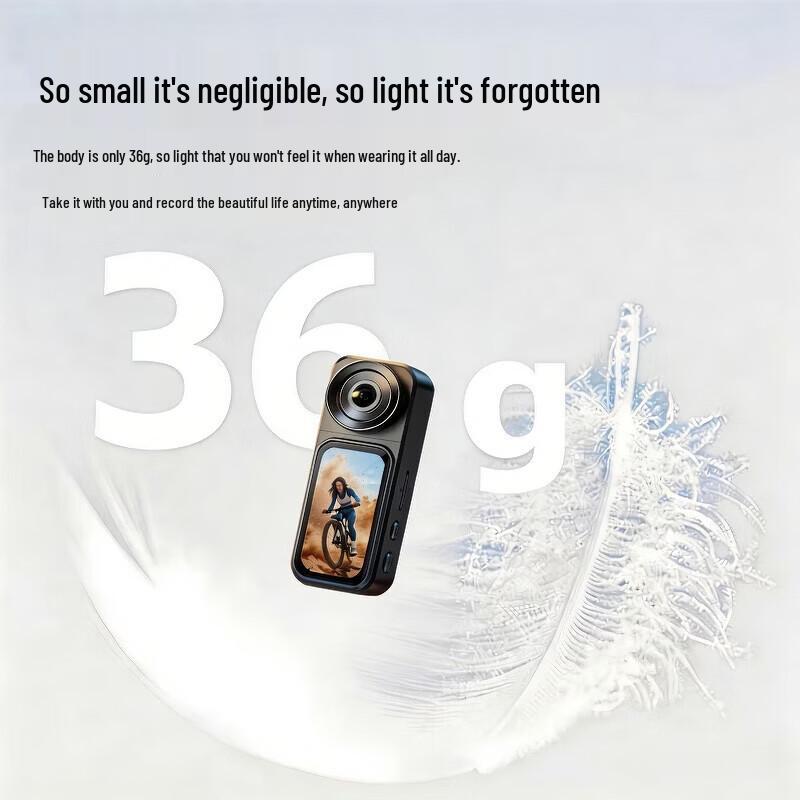 FAMUE Quest 1 2.7K HD Mini Action Camera (CN Version)