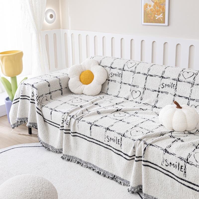 Sofa Towel Cover Cloth Sofa Cover Universal Cushion Full Covered Four Seasons Universal Thickened Sofa Blanket