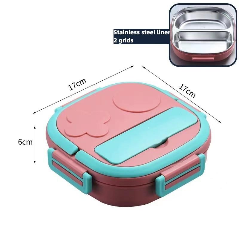 Outing Tableware 304 Portable Stainless Steel Lunch Box Baby Child Student Outdoor Camping Picnic Fruit Food Container Bento Box