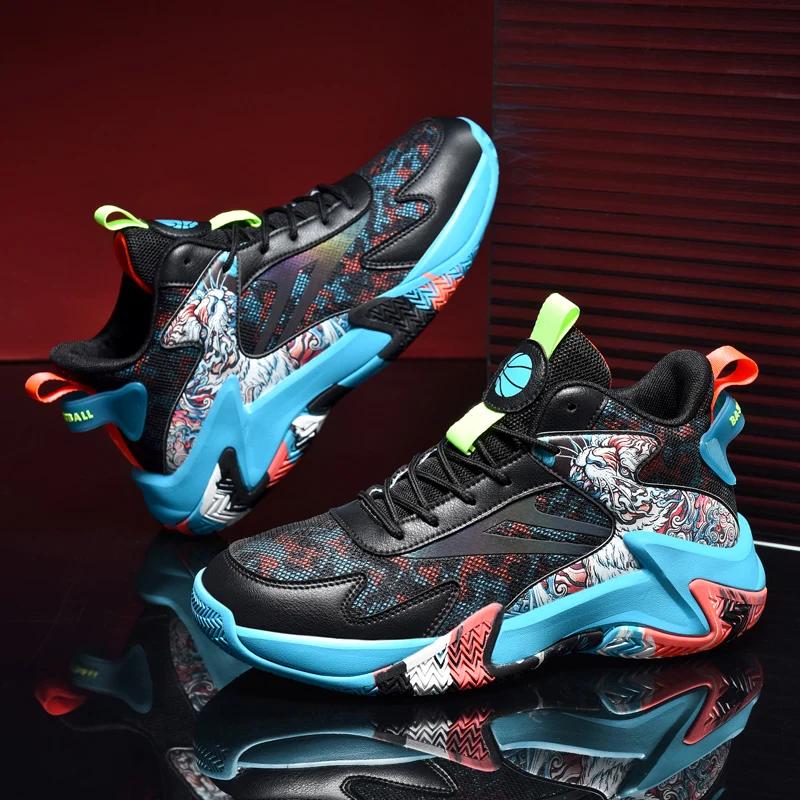 Мужские баскетбольные кроссовки для тренировок на спортивной площадке — фото 4