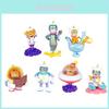 Cute Cartoon Tom And Jerry Space Series Model Set For Gift And Collection