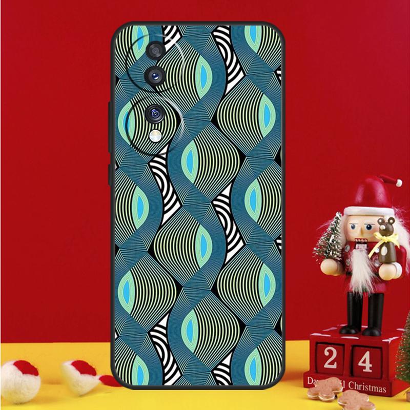 

African Style Fabric Print Case For Honor Magic 7 6 8 Pro Honor Win X9a X9b X9c X9d X8c X8b 50 70 90 200 400 Lite Cover Honor 70