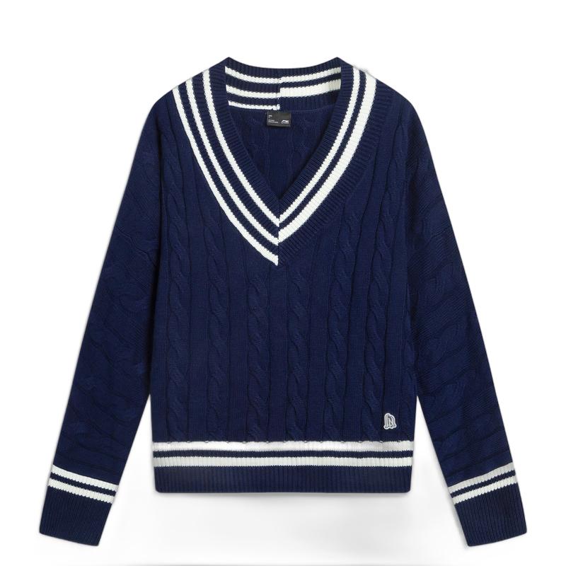 Li-Ning Women s Pullover V-Neck Knitted Top AMBV406 L 4530₽