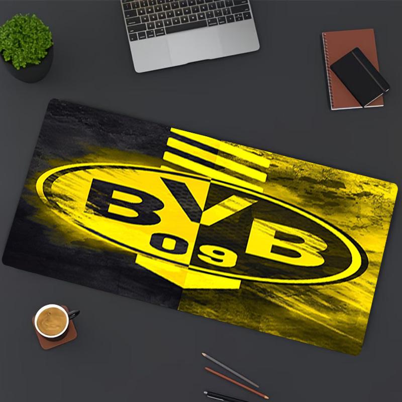 Borussia Dortmund Print Mauspads, für Tastaturpad Laptop PC Matte für Büro Heimgebrauch, Schreibtischdekoration, Perfektes Geburtstagsgeschenk für Gamer