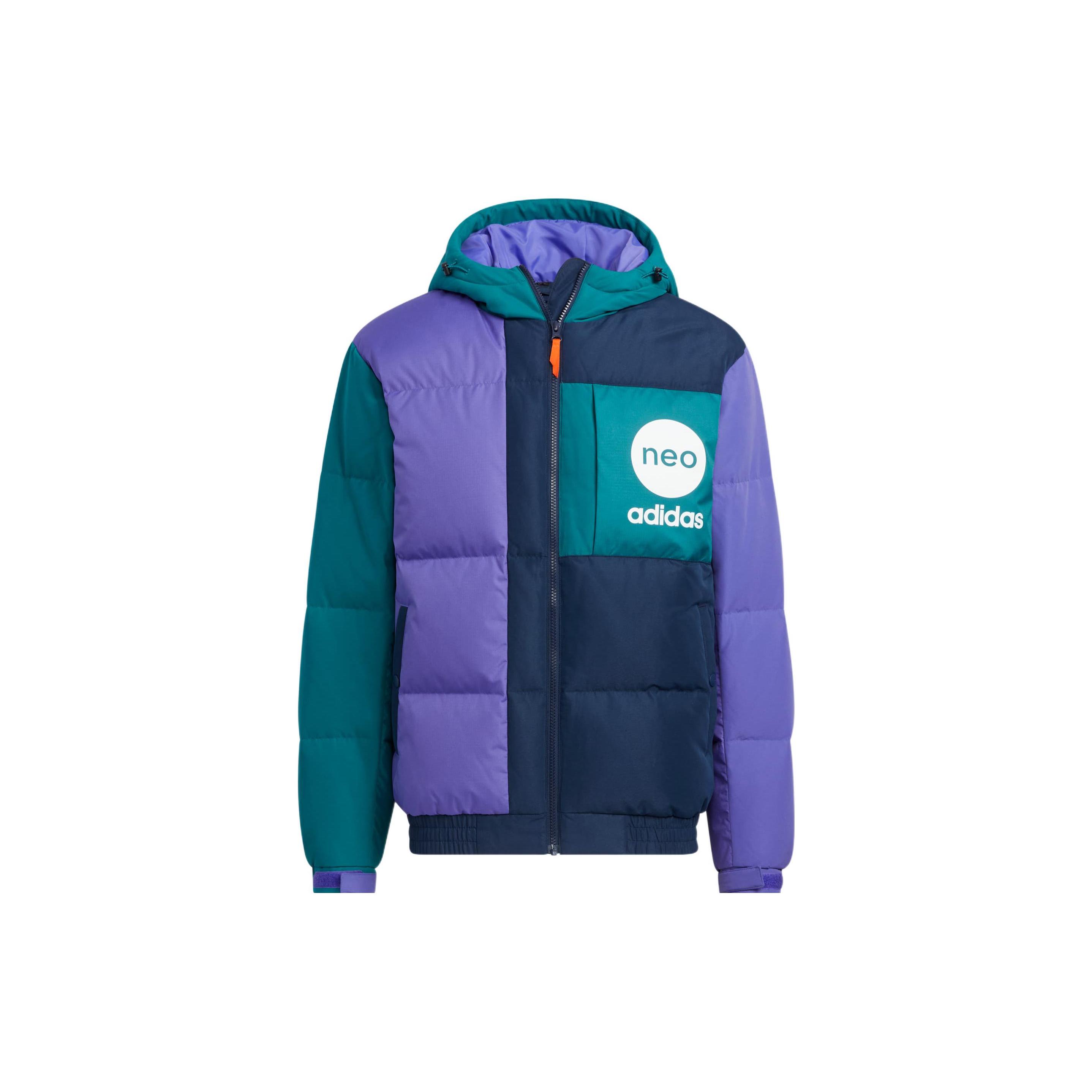 Adidas Neo Пуховик Унисекс Фиолетовый HN4781 XXXL