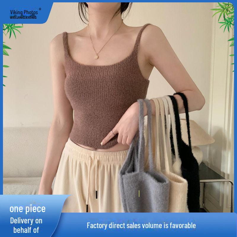 

Women s Cashmere Sleeveless Knitted Vest - Autumn/Winter 2023 S (Below 90 lbs)