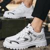Men Casual Sneakers Shoes Anti-slip Low-top Outdoor Sports Shoes Men Lace-up Comfortable Breathable Sport Men Shoes