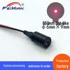 High Precision 650nm 1mW Red Laser Module with 6x9mm Dot Lens